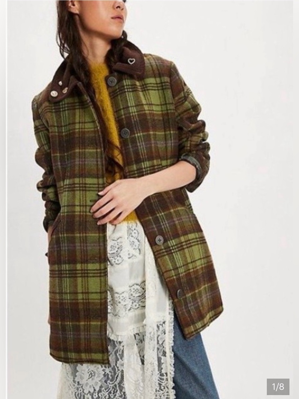 NWT *NEW* Free People Riley Car Coat